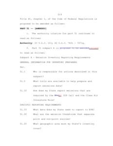 Air dispersion modeling / Emission inventory / Clean Air Act / United States Environmental Protection Agency / Air quality law / Greenhouse gas emissions by the United States / Emissions trading / Air pollution / Pollution / Atmosphere