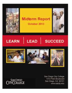 SAN DIEGO CITY COLLEGE MIDTERM REPORT Submitted by: San Diego City College 1313 Park Boulevard, San Diego, CA 92101