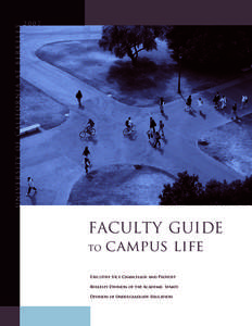 Faculty Guide to Campus Life