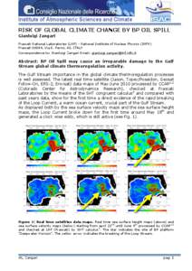    	
   Institute of Atmospheric Sciences and Climate 	
  