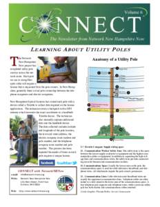 LEARNING ABOUT UTILITY POLES  T he Network New Hampshire