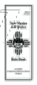 200.R-4 (R[removed]New Mexico 4-H Rodeo