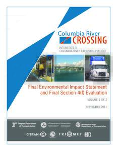 Columbia River Crossing FEIS Cover and Introduction