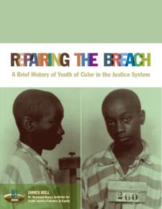 REPAIRING THE BREACH: A Brief History of Youth of Color in the Justice System  1 REPAIRING THE BREACH A Brief History of Youth of Color in the Justice System