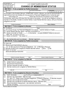 Reset Form DEPARTMENT OF HOMELAND SECURITY U.S. COAST GUARD ANSC[removed])