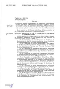 109 STAT[removed]PUBLIC LAW 104^14-^rUNE 3, 1995 Public Law 104r-14 104th Congress