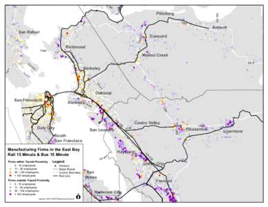 Eastbay Manufacturing Firms Rail & Bus