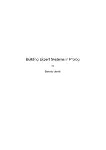 Building Expert Systems in Prolog