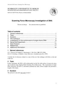 Chemistry / Atomic force microscopy / Microscopy / Cantilever / Piezoelectricity / Magnetic force microscope / Chemical force microscopy / Scanning probe microscopy / Science / Scientific method