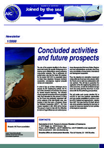 NewsletterConcluded activities and future prospects