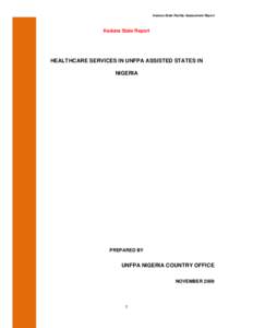 Microsoft Word - Kaduna State facility assessment Report_first draft.doc