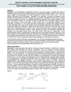 Microsoft Word - BCERC COTC Environmental Exposure Fact Sheet_Phytoestrogen_Genistein _Isoflavone_ _30Oct07_REV FINAL_PUB_B