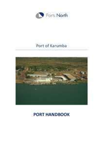 Microsoft Word - Port of Karumba Port Handbook (Final).docx