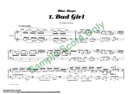 Blue Rags  1. Bad Girl y l