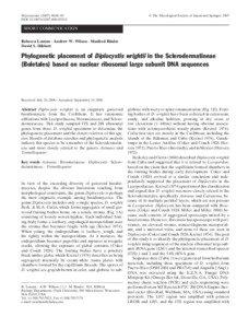 Mycoscience[removed]:66–69 DOI[removed]s10267[removed]