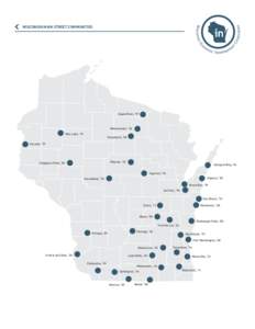 Wisconsin / Wisconsin locations by per capita income / Main Street Programs in the United States