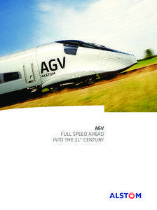 AGV Full speed ahead into the 21st century