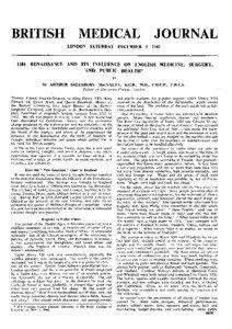 Thomas Linacre / Royal College of Physicians / Physician / Royal College of Surgeons of England / Thomas Vicary / Blood transfusion / Thomas Gale / Sweating sickness / Anne Boleyn / Medicine / Health / Blood