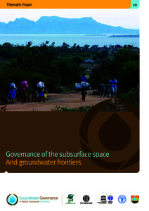 GWG_Thematic Paper 10_Subsurface Space and GW Frontiers_Formatted12June2012