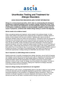 Immune system / Food allergies / Food science / Allergy / Allergen / Allergic rhinitis / Skin allergy test / Nambudripad Allergy Elimination Technique / Book:Allergies / Medicine / Allergology / Immunology