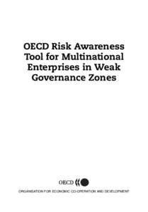 OECD Risk Awareness Tool for Multinational Enterprises in Weak Governance Zones