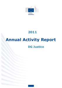 2011 Annual Activity Report of DG 
[removed]2011 Annual Activity Report of DG