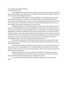 State of Franklin / Lewis family / Meriwether Lewis / Kingston /  Tennessee / Kingston /  Ontario / Lewis and Clark Expedition / Watts Bar Lake / Southwest /  Washington /  D.C. / Fort Southwest Point / Tennessee / Geography of the United States / Southern United States