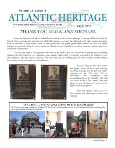 Volume 15,Issue 3 14 Newsletter of the Atlantic County Historical Society  FALL 2017