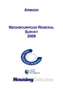 Armagh Neighbourhood Renewal Survey 2009