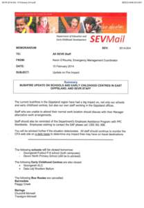SEVR[removed], 10 February 2014.pdf  DEECD[removed]SOUTH-EASTERN VICTORIA REGION