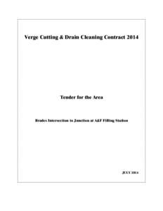 Microsoft Word - Verge Cutting and Drain Cleaning Tender[removed]_Section 5_ Brades Intersection to Junction at AF Filling Stati