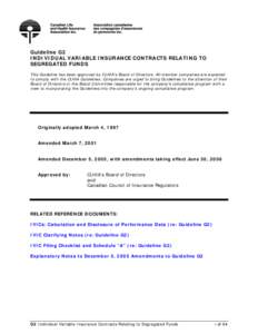 Microsoft Word - G2 IVIC Relating to Segregated Funds.doc