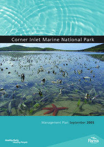 Corner Inlet Marine National Park  Management Plan September 2005
