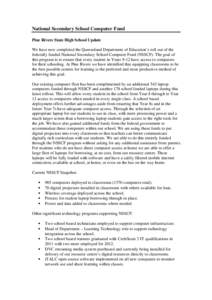 Microsoft Word - National Secondary School Computer Fund Update August 2012.doc