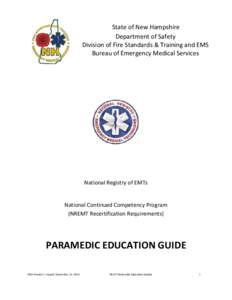 Microsoft Word - NH NCCP Paramedic Education Guide