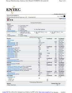 Ravago Manufacturing Americas, LLC Hylon® N1000STL Polyamide 66  Page 1 of 2 Thursday, January 06, 2011