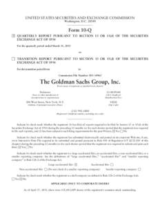 UNITED STATES SECURITIES AND EXCHANGE COMMISSION Washington, D.CForm 10-Q È QUARTERLY REPORT PURSUANT TO SECTION 13 OR 15(d) OF THE SECURITIES EXCHANGE ACT OF 1934