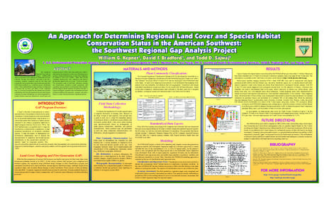 An Approach for Determining Regional Land Cover and Species Habitat Conservation Status in the American Southwest: The Southwest Regional Gap Analysis Project