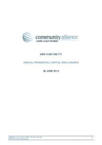 ABNANNUAL PRUDENTIAL CAPITAL DISCLOSURES 30 JUNE 2014