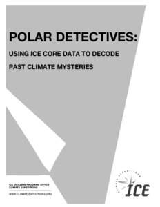 Microsoft Word - Polar Detectives Activity Packet.doc