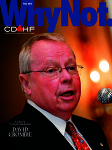 FALL[removed]CANADIAN DISABILITY HALL OF FAME A SALUTE TO OUR CHAIRMAN