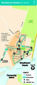 Shoalhaven Heads Bus Map E  Please Hail Driver