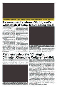 WINTER[removed]PAGE 1 MAZINA’IGAN Published by the Great Lakes Indian Fish & Wildlife Commission