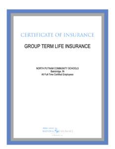 Financial institutions / Institutional investors / Life insurance / Economics / Health insurance / Term life insurance / Social Security / Accidental death and dismemberment insurance / Group insurance / Financial economics / Insurance / Types of insurance