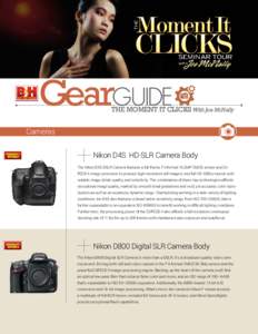 GearGUIDE  THE MOMENT IT CLICKS With Joe McNally Cameras Nikon D4S HD-SLR Camera Body