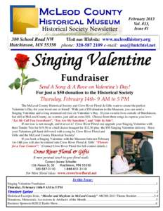 2013 February Newsletter.pub