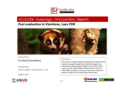 Microsoft PowerPoint - FINAL Report Freeland Laos Aug 2012.pptx
