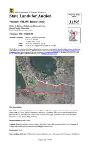 Fall 2014 State Land Sale: Property Itasca County