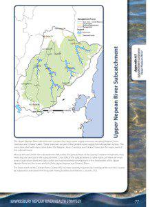 Appendix 4.2  Subcatchment summaries