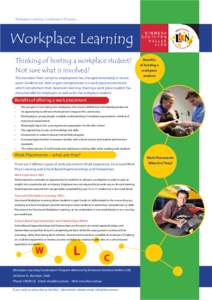 Apprenticeship / Vocational education / Work experience / Geelong High School / Education / Alternative education / Victorian Certificate of Applied Learning